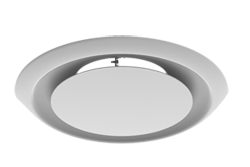 Round Steel Adjustable Plaque Diffuser (R-OMNI)