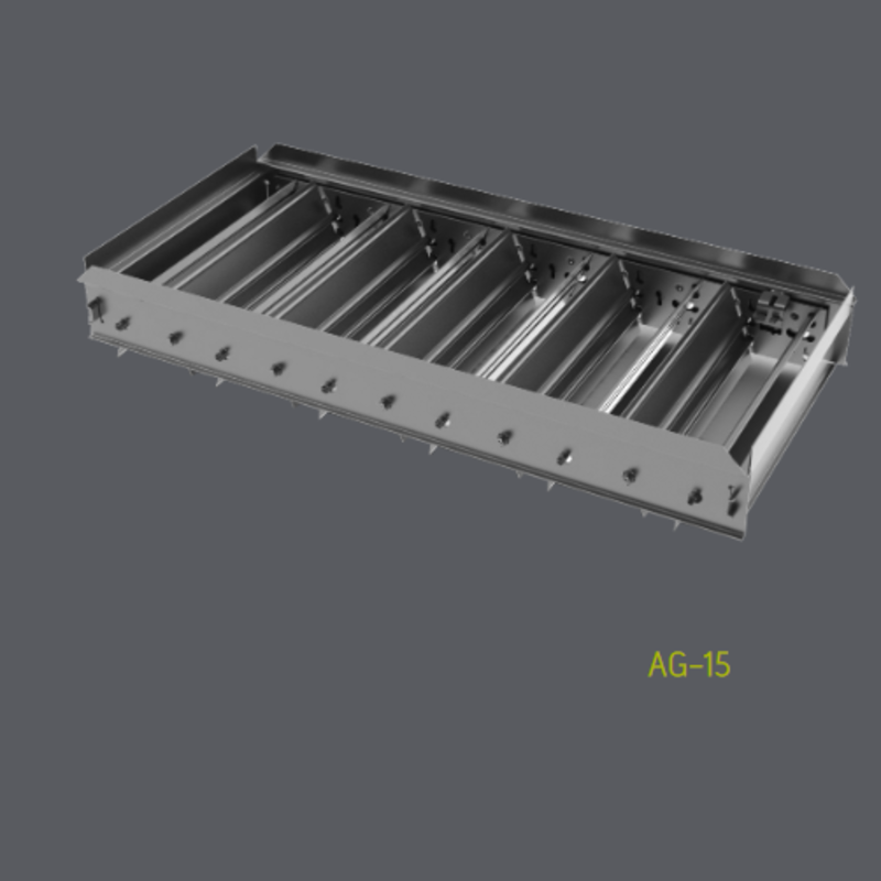 Steel Opposed Blade Damper FOR 300 & 50F Grilles (AG15)