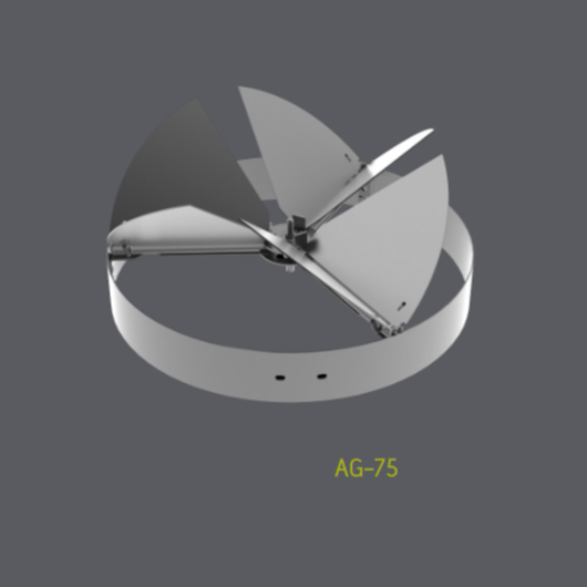 Steel Opposed Blade Damper (AG75)